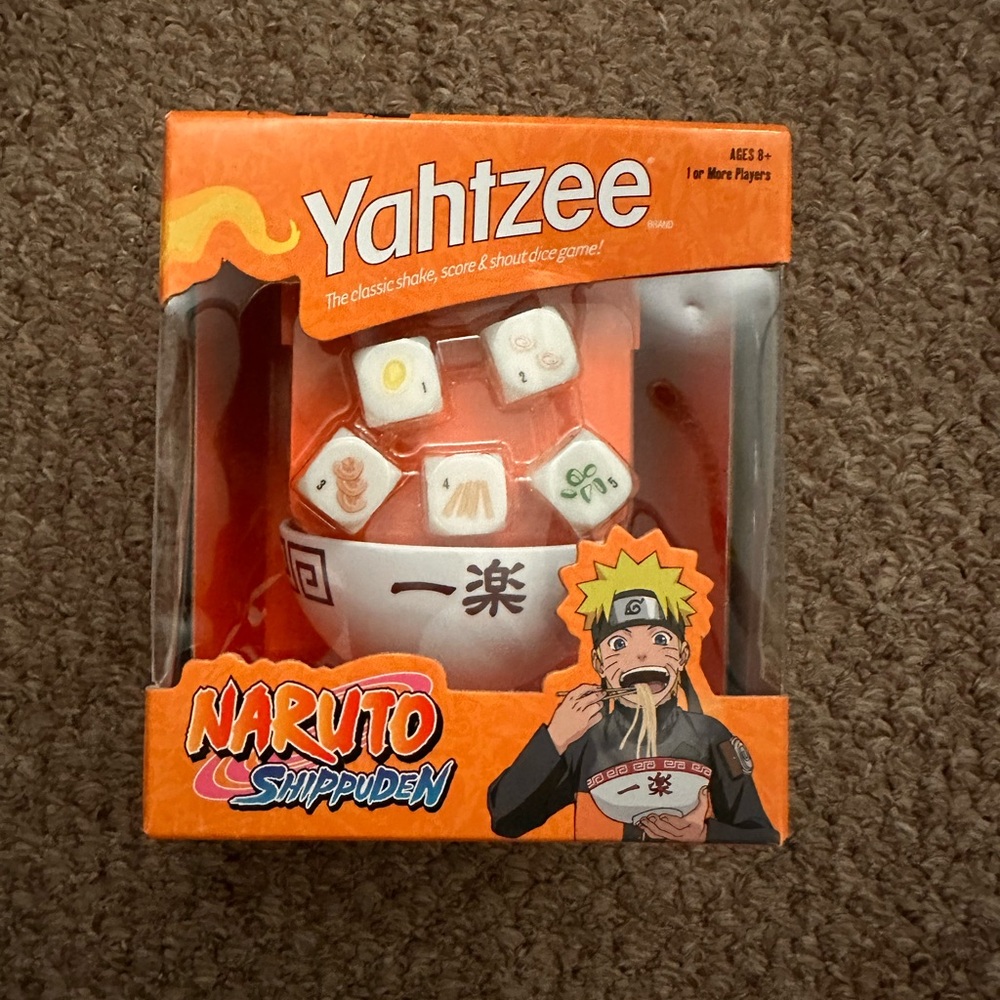 Naruto Shippuden Dice Game - Orange